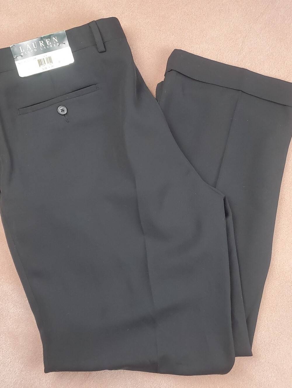 Lauren Ralph Lauren Men’s Black Dress Pants 36x30 NWT